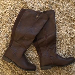 Lane Bryant Chocolate Brown Wide Calf Boot